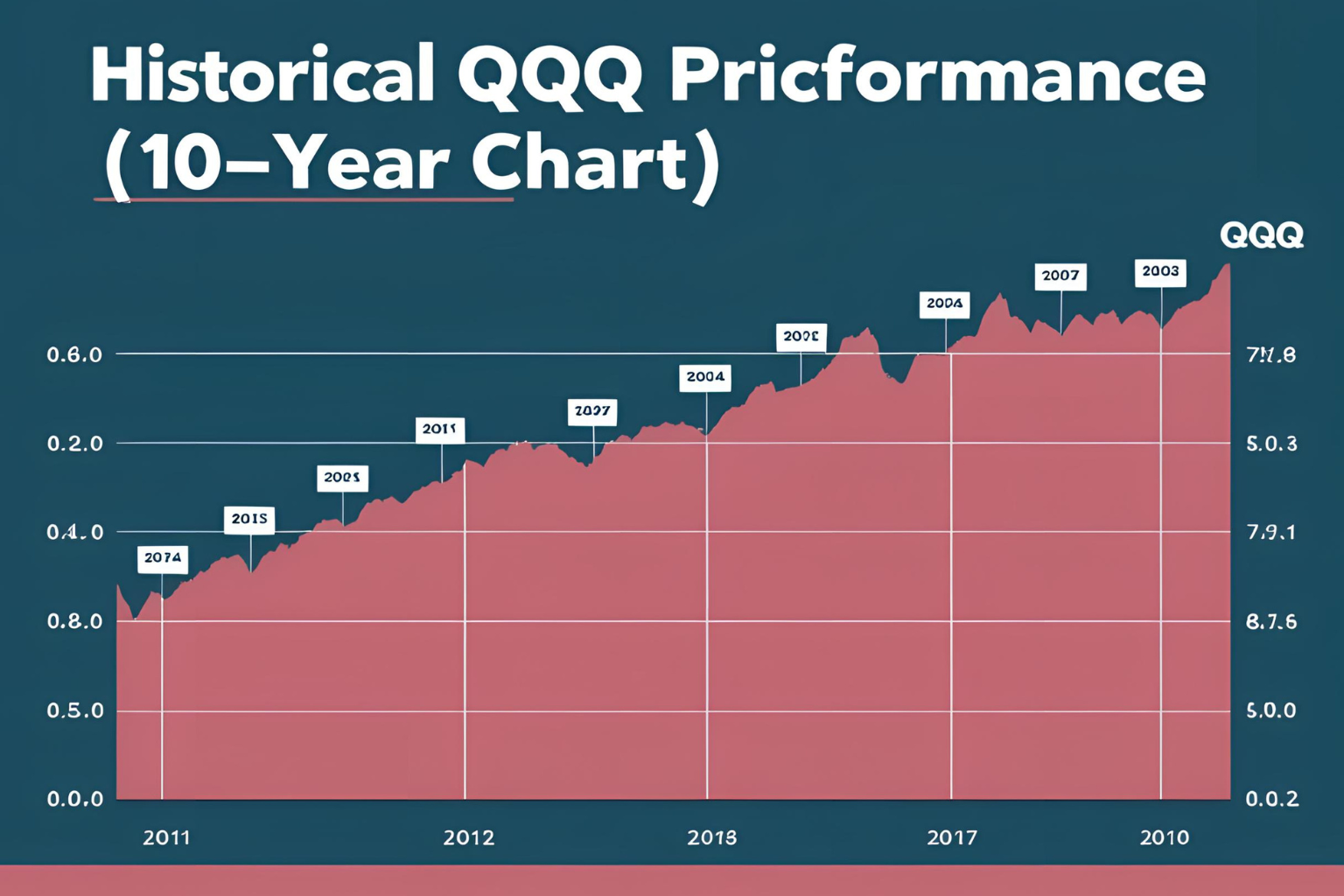 Historical QQQ Price Performance